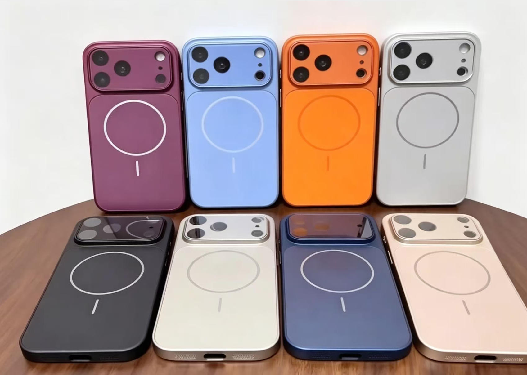 AGマット仕上げ MagSafe対応 iPhone 16/17/18 ケース